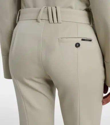 The Attico Low-rise wool straight pants | Thumbnail 6 The Attico Low-rise wool straight pants | Thumbnail 6
