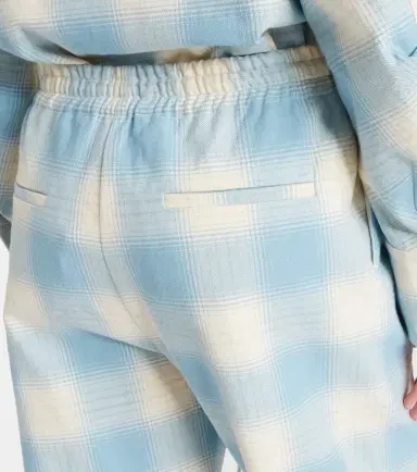 The Attico Checked cotton and wool tapered pants | Thumbnail 2 The Attico Checked cotton and wool tapered pants | Thumbnail 2