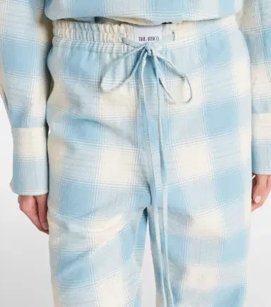 The Attico Checked cotton and wool tapered pants | Thumbnail 4 The Attico Checked cotton and wool tapered pants | Thumbnail 4