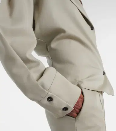 The Attico Draped wool shirt | Thumbnail 3 The Attico Draped wool shirt | Thumbnail 3