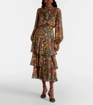Valentino Floral silk blouse | Thumbnail 3 Valentino Floral silk blouse | Thumbnail 3
