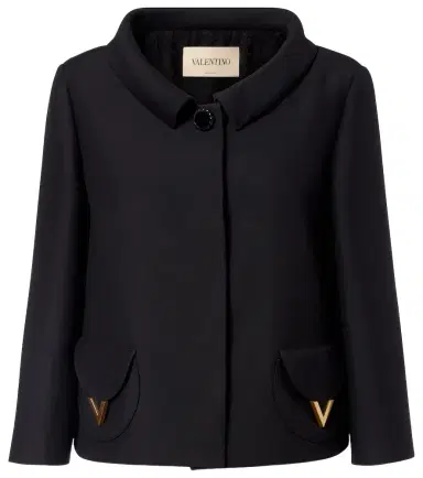 Valentino VGold Crepe Couture jacket | Thumbnail 1 Valentino VGold Crepe Couture jacket | Thumbnail 1