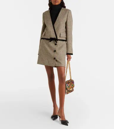 Valentino Houndstooth virgin wool jacket | Thumbnail 4 Valentino Houndstooth virgin wool jacket | Thumbnail 4