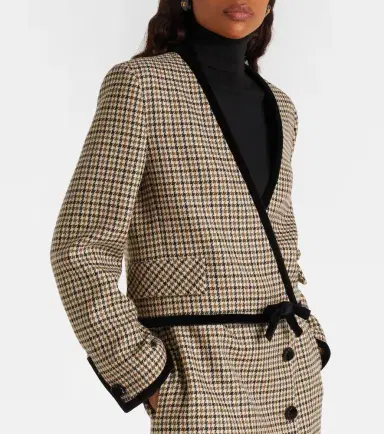 Valentino Houndstooth virgin wool jacket | Thumbnail 6 Valentino Houndstooth virgin wool jacket | Thumbnail 6