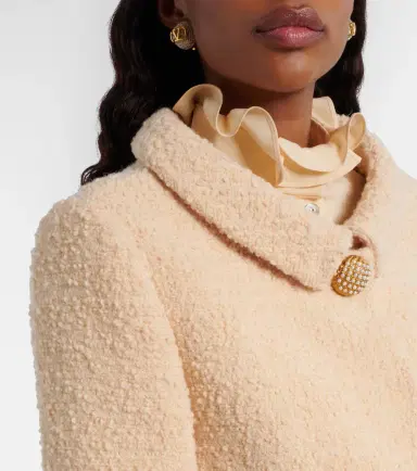 Valentino Embellished wool-blend tweed jacket | Thumbnail 6 Valentino Embellished wool-blend tweed jacket | Thumbnail 6
