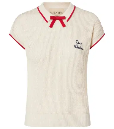 Valentino Chez cotton-blend sweater | Thumbnail 1 Valentino Chez cotton-blend sweater | Thumbnail 1