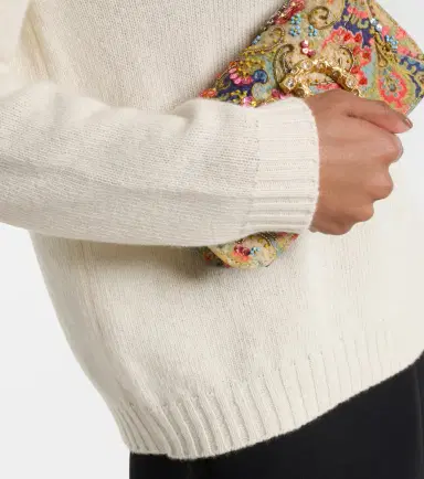 Valentino Embellished bow-detail virgin wool sweater | Thumbnail 6 Valentino Embellished bow-detail virgin wool sweater | Thumbnail 6