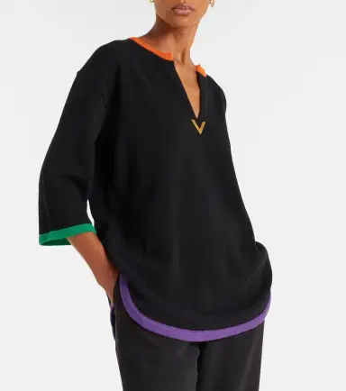 Valentino VGold virgin wool sweater | Thumbnail 3 Valentino VGold virgin wool sweater | Thumbnail 3
