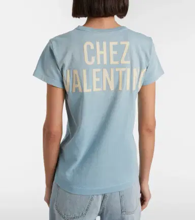 Valentino Printed cotton jersey T-shirt | Thumbnail 3 Valentino Printed cotton jersey T-shirt | Thumbnail 3