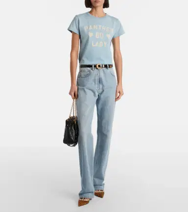 Valentino Printed cotton jersey T-shirt | Thumbnail 4 Valentino Printed cotton jersey T-shirt | Thumbnail 4
