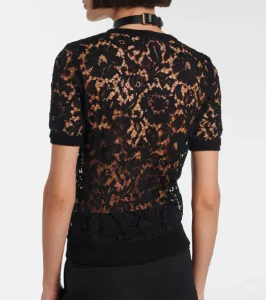 Valentino Floral lace top | Thumbnail 6 Valentino Floral lace top | Thumbnail 6