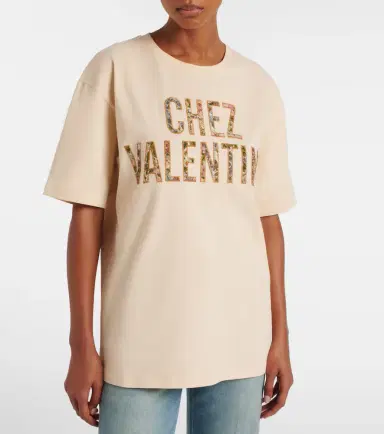Valentino Chez cotton jersey T-shirt | Thumbnail 2 Valentino Chez cotton jersey T-shirt | Thumbnail 2
