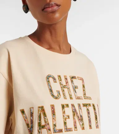 Valentino Chez cotton jersey T-shirt | Thumbnail 3 Valentino Chez cotton jersey T-shirt | Thumbnail 3