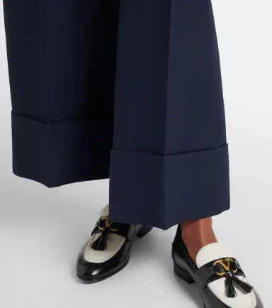 Valentino Crepe Couture VGold wide-leg pants | Thumbnail 5 Valentino Crepe Couture VGold wide-leg pants | Thumbnail 5