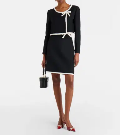 Valentino Crepe Couture miniskirt | Thumbnail 5 Valentino Crepe Couture miniskirt | Thumbnail 5