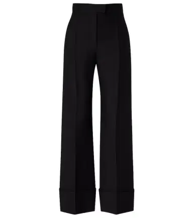 Valentino Crepe Couture wide-leg pants | Thumbnail 1 Valentino Crepe Couture wide-leg pants | Thumbnail 1