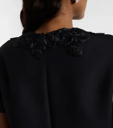 Valentino Embellished wool and silk minidress | Thumbnail 6 Valentino Embellished wool and silk minidress | Thumbnail 6