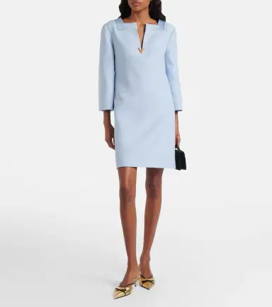 Valentino Crepe Couture minidress | Thumbnail 2 Valentino Crepe Couture minidress | Thumbnail 2