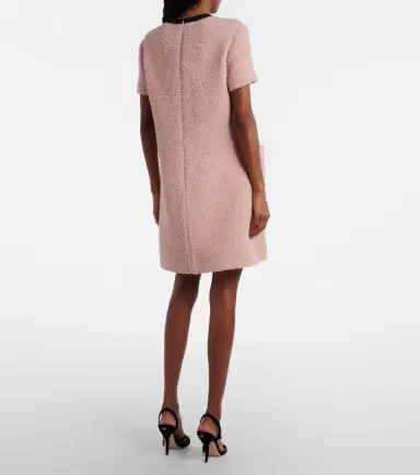 Valentino VGold wool-blend tweed minidress | Thumbnail 3 Valentino VGold wool-blend tweed minidress | Thumbnail 3