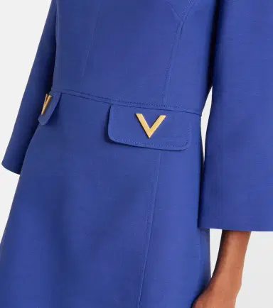 Valentino Crepe Couture minidress | Thumbnail 3 Valentino Crepe Couture minidress | Thumbnail 3