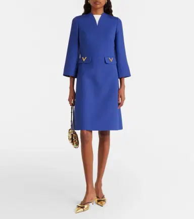 Valentino Crepe Couture minidress | Thumbnail 4 Valentino Crepe Couture minidress | Thumbnail 4