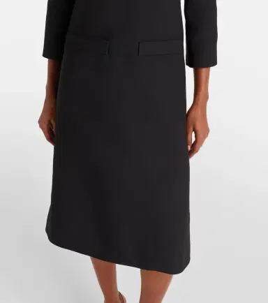 Valentino Crepe Couture midi dress | Thumbnail 4 Valentino Crepe Couture midi dress | Thumbnail 4