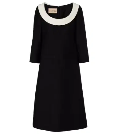 Valentino Crepe Couture midi dress | Thumbnail 1 Valentino Crepe Couture midi dress | Thumbnail 1