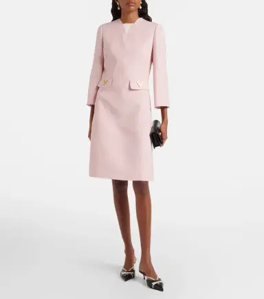 Valentino Crepe Couture minidress | Thumbnail 2 Valentino Crepe Couture minidress | Thumbnail 2