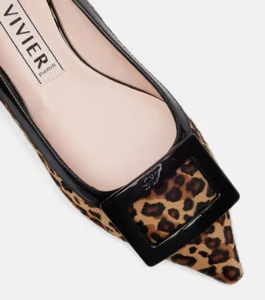 Roger Vivier Gommette Ball calf hair ballet flats | Thumbnail 2 Roger Vivier Gommette Ball calf hair ballet flats | Thumbnail 2