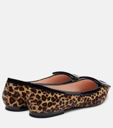 Roger Vivier Gommette Ball calf hair ballet flats | Thumbnail 3 Roger Vivier Gommette Ball calf hair ballet flats | Thumbnail 3