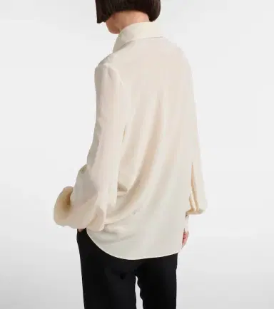 Valentino Bow-detail silk crêpe de chine blouse | Thumbnail 5 Valentino Bow-detail silk crêpe de chine blouse | Thumbnail 5