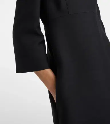 Valentino Crepe Couture embellished midi dress | Thumbnail 4 Valentino Crepe Couture embellished midi dress | Thumbnail 4