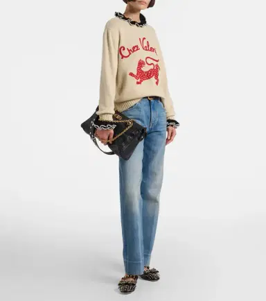 Valentino Chez virgin wool sweater | Thumbnail 4 Valentino Chez virgin wool sweater | Thumbnail 4