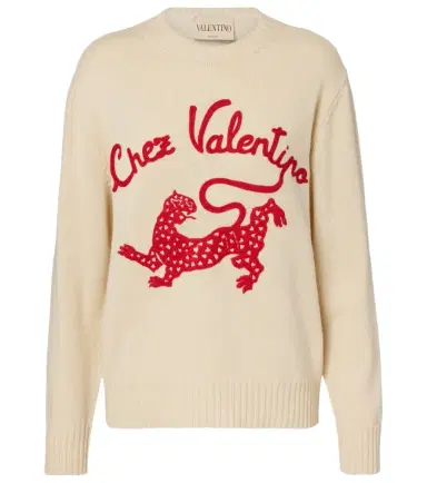 Valentino Chez virgin wool sweater | Thumbnail 1 Valentino Chez virgin wool sweater | Thumbnail 1