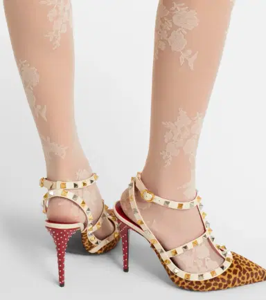 Valentino Floral tights | Thumbnail 2 Valentino Floral tights | Thumbnail 2