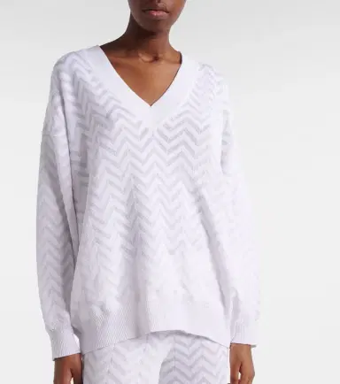 Missoni Zigzag cotton-blend sweater | Thumbnail 2 Missoni Zigzag cotton-blend sweater | Thumbnail 2