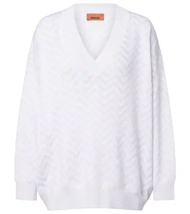 Missoni Zigzag cotton-blend sweater | Thumbnail 1 Missoni Zigzag cotton-blend sweater | Thumbnail 1