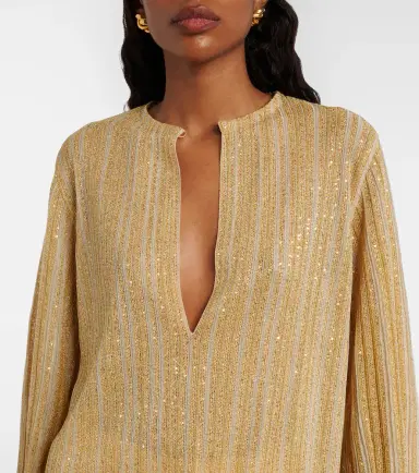 Missoni Cutout lamé blouse | Thumbnail 2 Missoni Cutout lamé blouse | Thumbnail 2