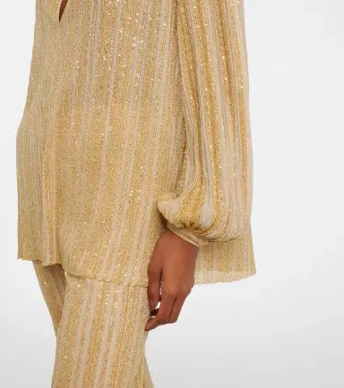 Missoni Cutout lamé blouse | Thumbnail 4 Missoni Cutout lamé blouse | Thumbnail 4