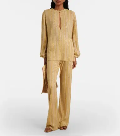 Missoni Cutout lamé blouse | Thumbnail 5 Missoni Cutout lamé blouse | Thumbnail 5