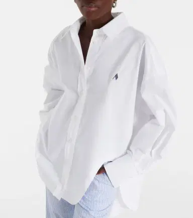 The Attico Diana oversized cotton shirt | Thumbnail 4 The Attico Diana oversized cotton shirt | Thumbnail 4