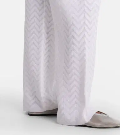 Missoni Chevron cotton-blend wide-leg pants | Thumbnail 2 Missoni Chevron cotton-blend wide-leg pants | Thumbnail 2