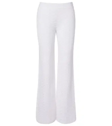 Missoni Chevron cotton-blend wide-leg pants | Thumbnail 1 Missoni Chevron cotton-blend wide-leg pants | Thumbnail 1