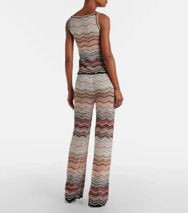 Missoni Zigzag lamé wide-leg pants | Thumbnail 2 Missoni Zigzag lamé wide-leg pants | Thumbnail 2