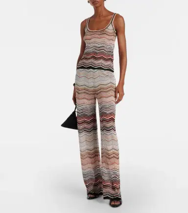 Missoni Zigzag lamé wide-leg pants | Thumbnail 3 Missoni Zigzag lamé wide-leg pants | Thumbnail 3