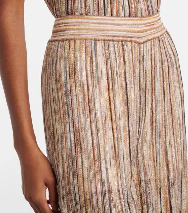 Missoni Sequined striped wide-leg pants | Thumbnail 4 Missoni Sequined striped wide-leg pants | Thumbnail 4