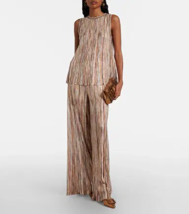 Missoni Sequined striped wide-leg pants | Thumbnail 5 Missoni Sequined striped wide-leg pants | Thumbnail 5