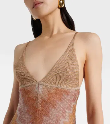 Missoni Lamé midi dress | Thumbnail 4 Missoni Lamé midi dress | Thumbnail 4