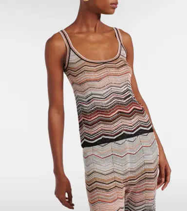Missoni Zigzag sequined lamé top | Thumbnail 2 Missoni Zigzag sequined lamé top | Thumbnail 2