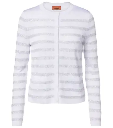 Missoni Sequined striped cardigan | Thumbnail 1 Missoni Sequined striped cardigan | Thumbnail 1